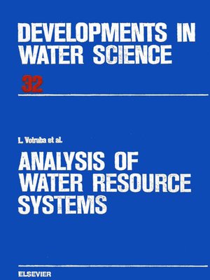 cover image of Analysis of Water Resource Systems
